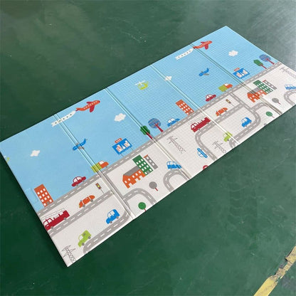 Large Baby Crawling Foam Mat Reversible - Toynix