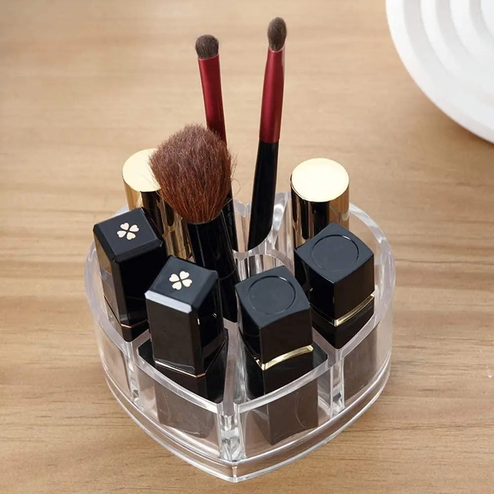 Heart Shaped Makeup Organizer - Deliverrpk