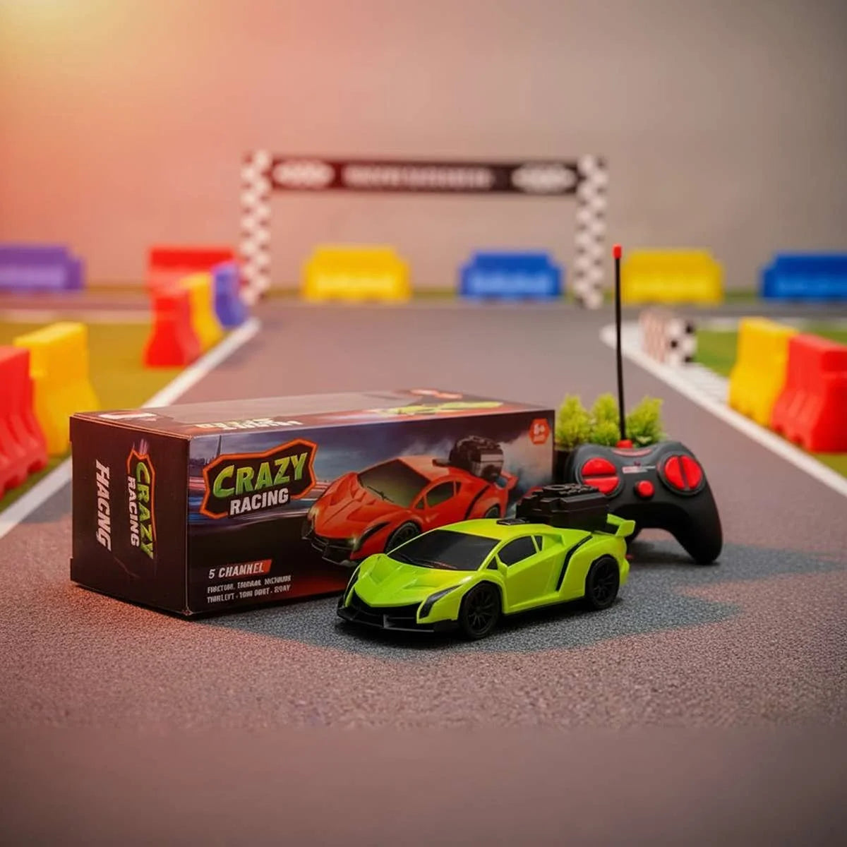 High Speed Remote Control Spray Car for Kids