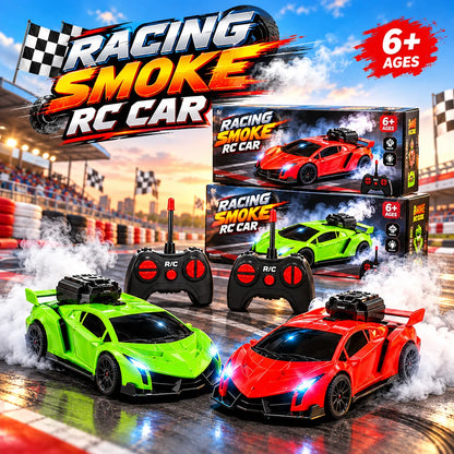 High Speed Remote Control Spray Car for Kids