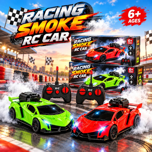 High Speed Remote Control Spray Car for Kids
