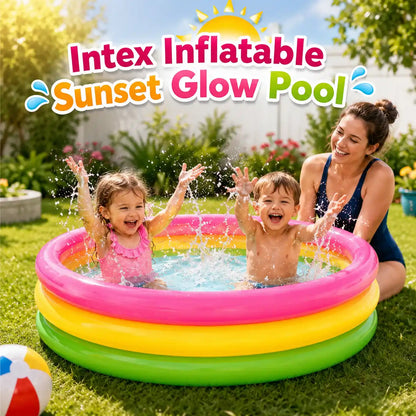 Intex Inflatable Sunset Glow Pool - Deliverrpk