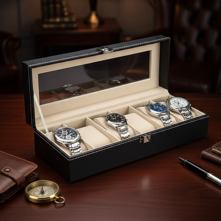 Premium Watch Organizer Box (Imported)