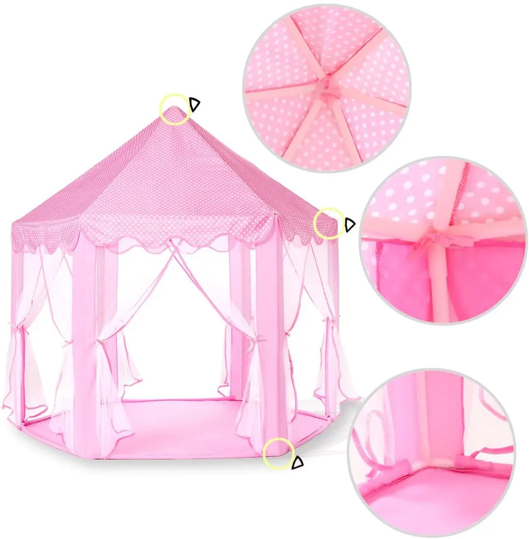 Kids Play House Princess Tent - Deliverrpk