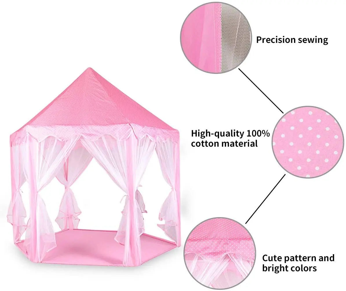 Kids Play House Princess Tent - Deliverrpk