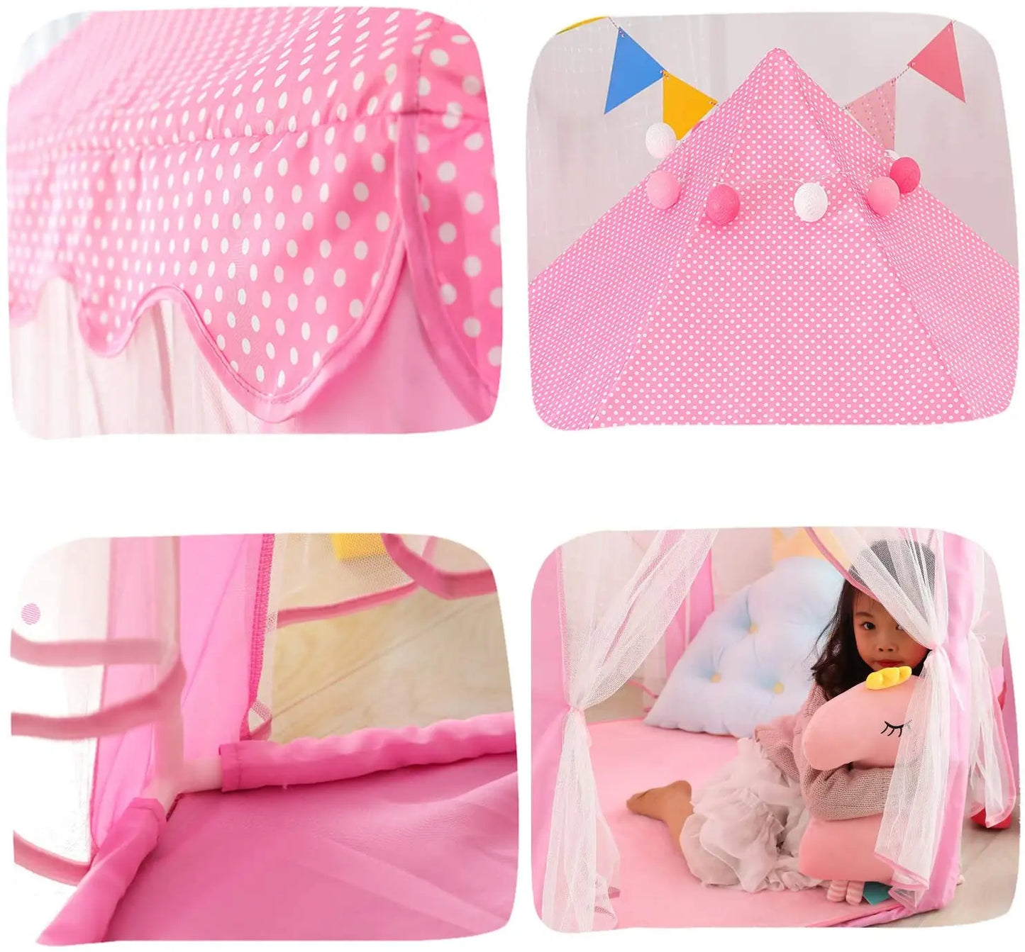 Kids Play House Princess Tent - Deliverrpk