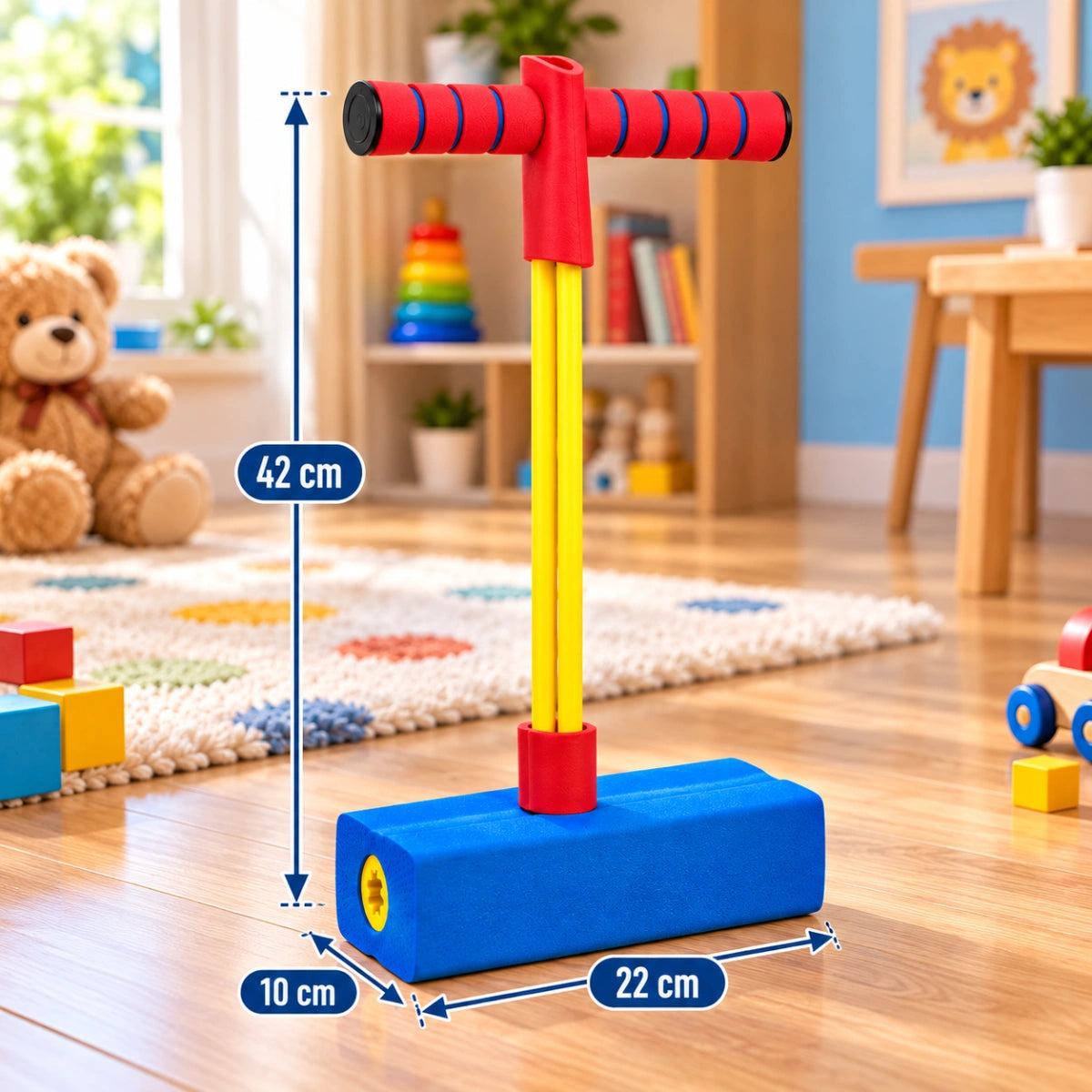 Kids Balance and Jump Toy Frog Bouncer