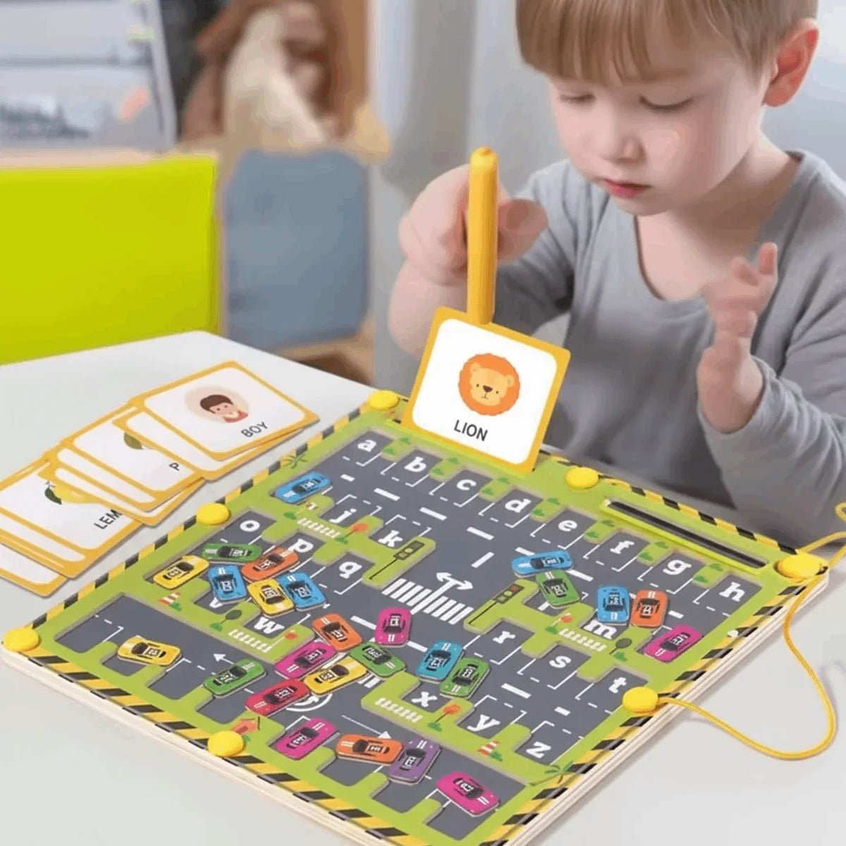Kids_Magnetic_Color_&_Word_Maze_Wooden_Montessori_Puzzle