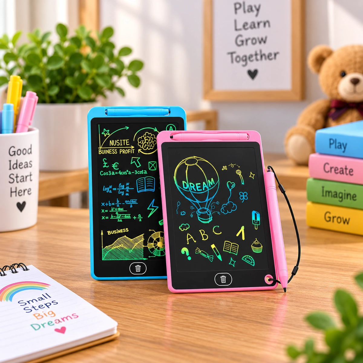 LCD Writing Tablet Multicolor Screen Erasable Writing Board