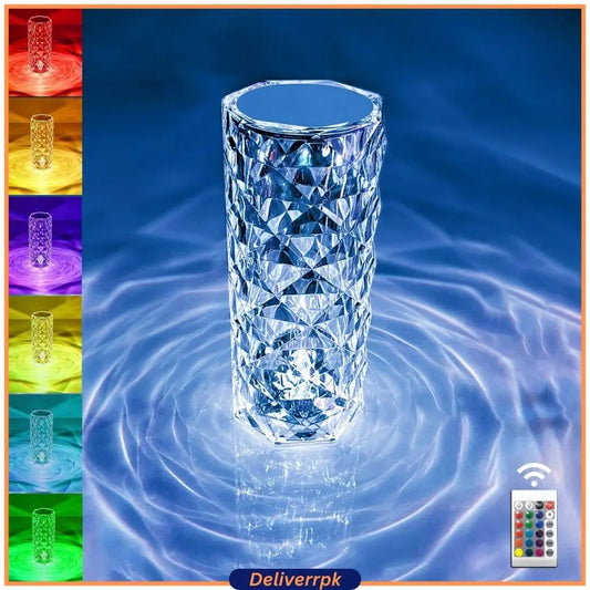 LED Crystal Table Lamp - Deliverrpk