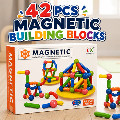 Magnetic Building Blocks Educational Construction Toy for Kids
