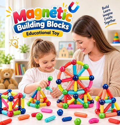 Magnetic Building Blocks Educational Toy