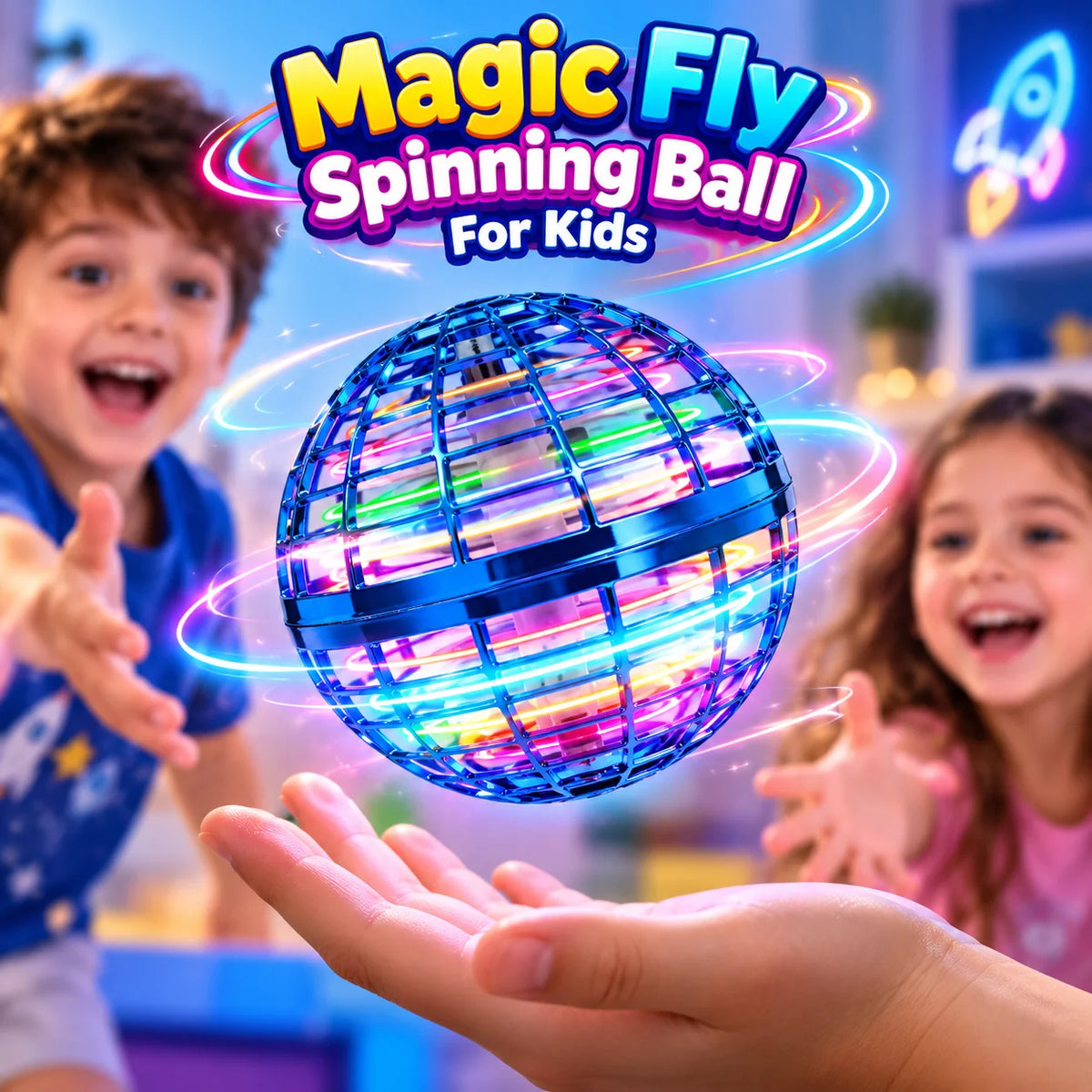 Magic Fly Spinning Ball For Kids-deliverrpk