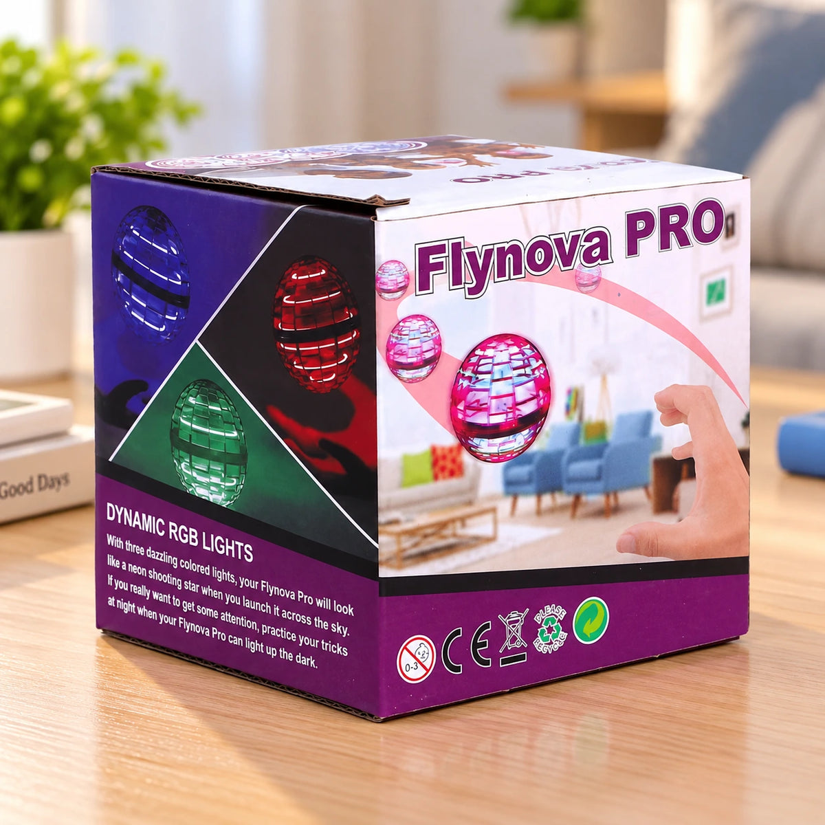 Magic Fly Spinning Ball for Kids interactive flying toy