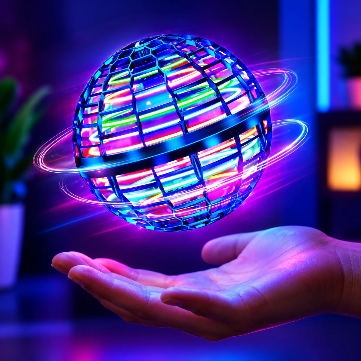 Magic Fly Spinning Ball for Kids interactive flying toy