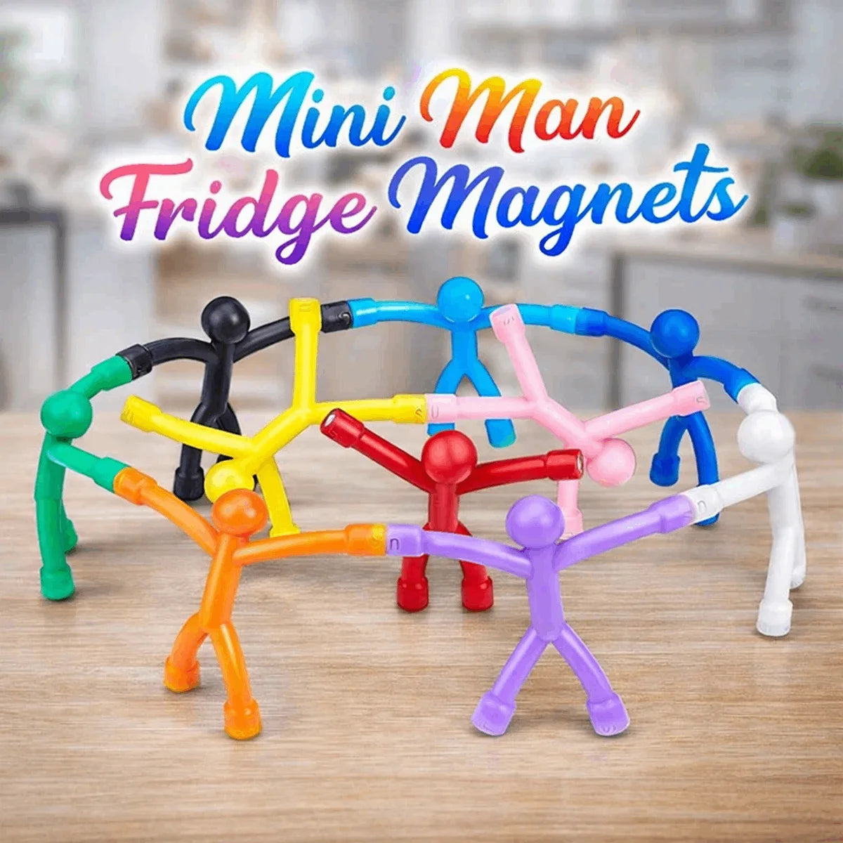 Mini Man Fridge Magnets For Kids