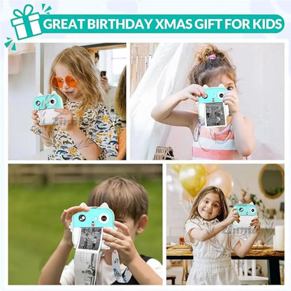 Children's photo printer with cartoon design 