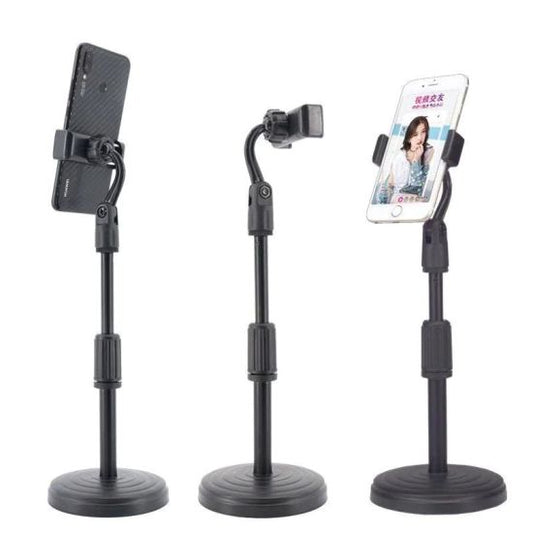 Adjustable Mobile Phone Stand for YouTube and TikTok Fixed Phone Holder. - Deliverrpk