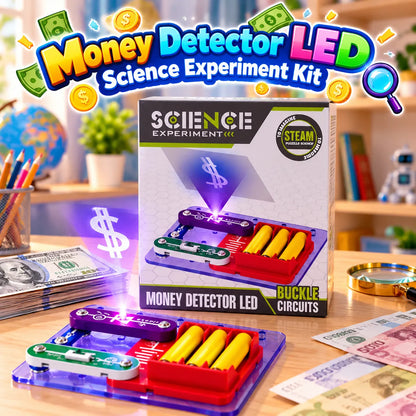 Money Detector LED Science Experiment Kit for Kid