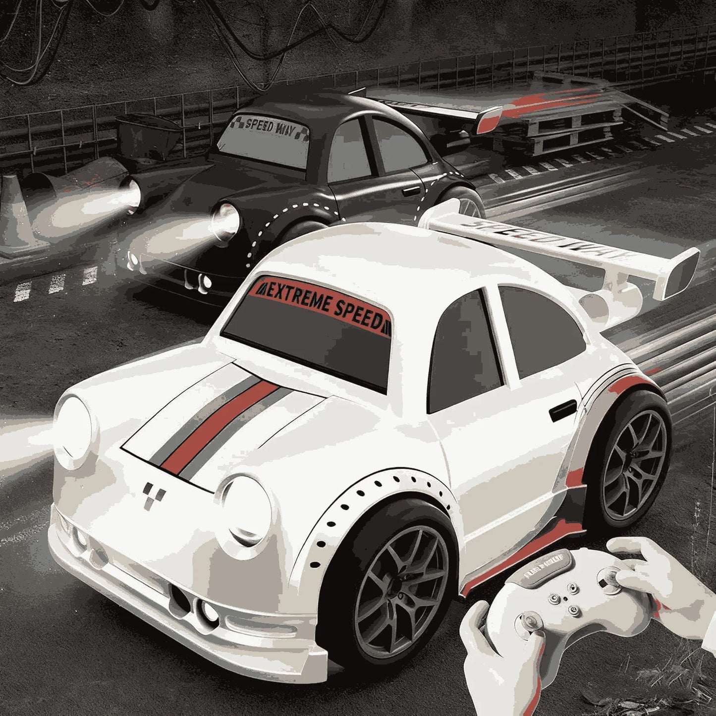 Intelligent Motion Sensor RC Drift Racing Induction Car