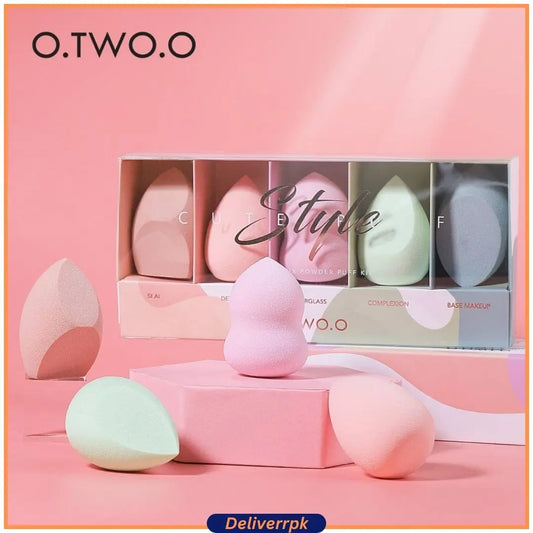 O.TWO.O Makeup Puff Set 5 pcs Deliverr.pk