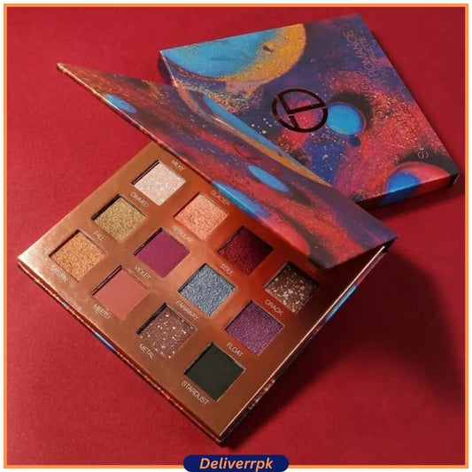 O.TWO.O Stellar Eyeshadow Palette 16 Colors Deliverr.pk