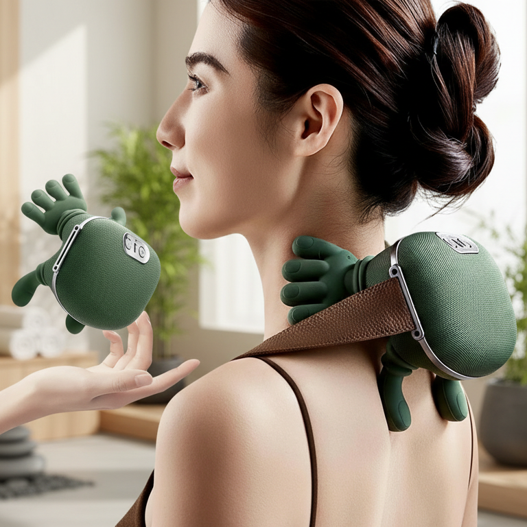 Electric Neck & Shoulder Massager with Heat - Toynix