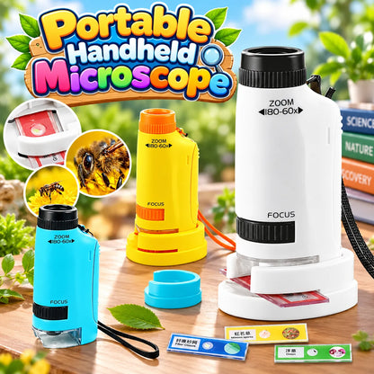 Portable Handheld Microscope For Kids And Adult