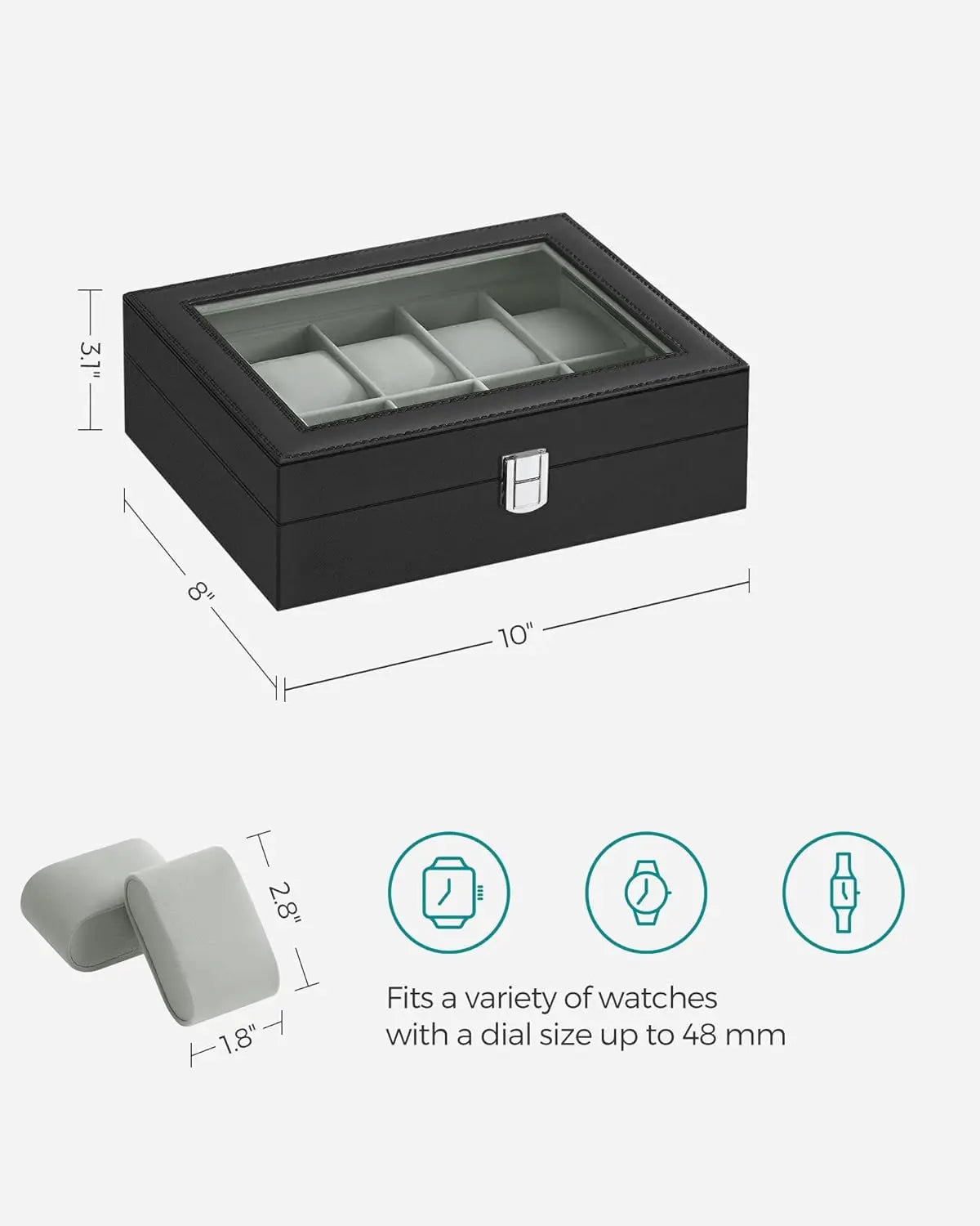 Premium Watch Organizer Box Deliverr.pk