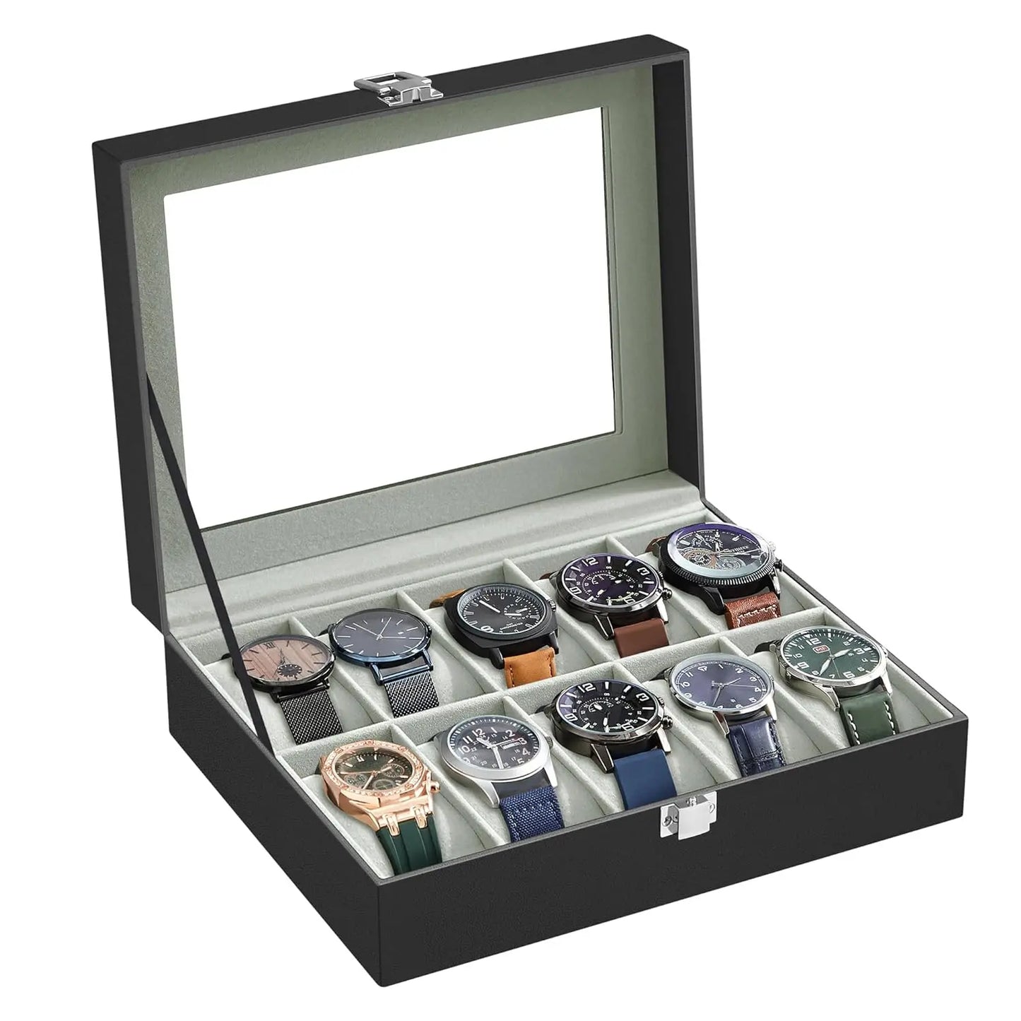 Premium Watch Organizer Box Deliverr.pk