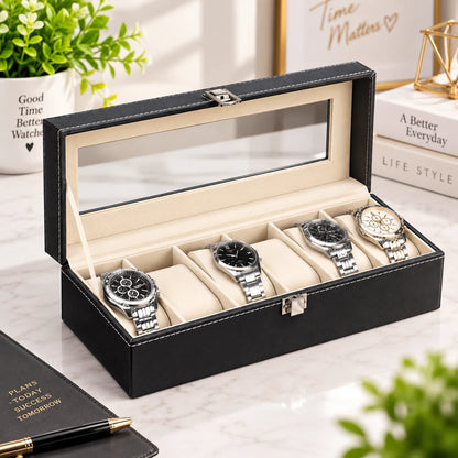 Premium Watch Organizer Box for Elegant Watch Storage and Display