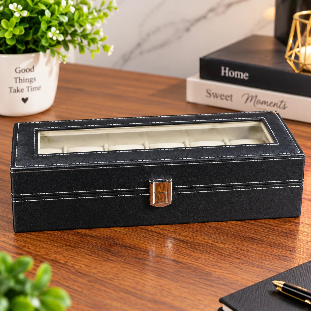 Premium Watch Organizer Box for Elegant Watch Storage and Display