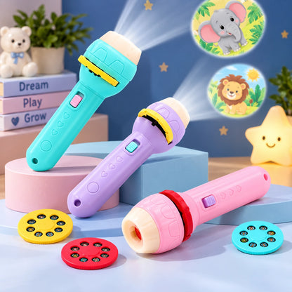 Projector Flashlight for Kids Fun Learning - deliverrpk