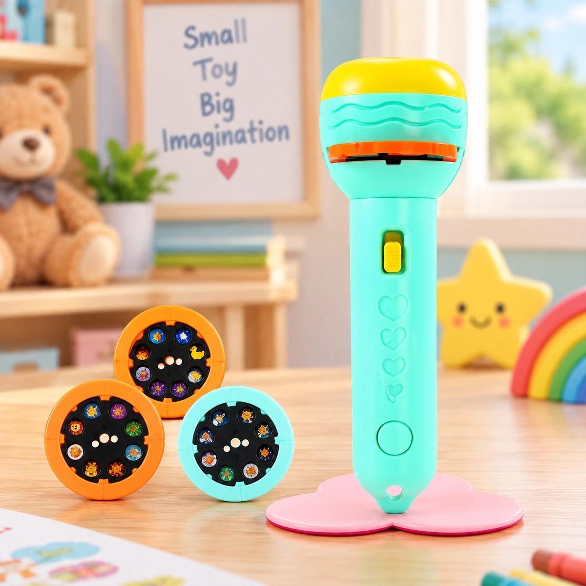 Projector Flashlight for Kids Fun Learning - Deliverrpk