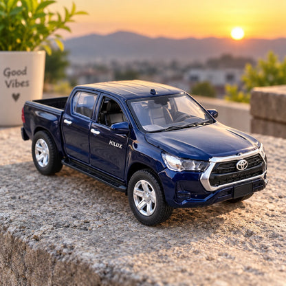 Pull - Back Metal Diecast 4x4 Revo Hilux For Kids