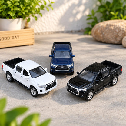 Pull - Back Metal Diecast 4x4 Revo Hilux For Kids