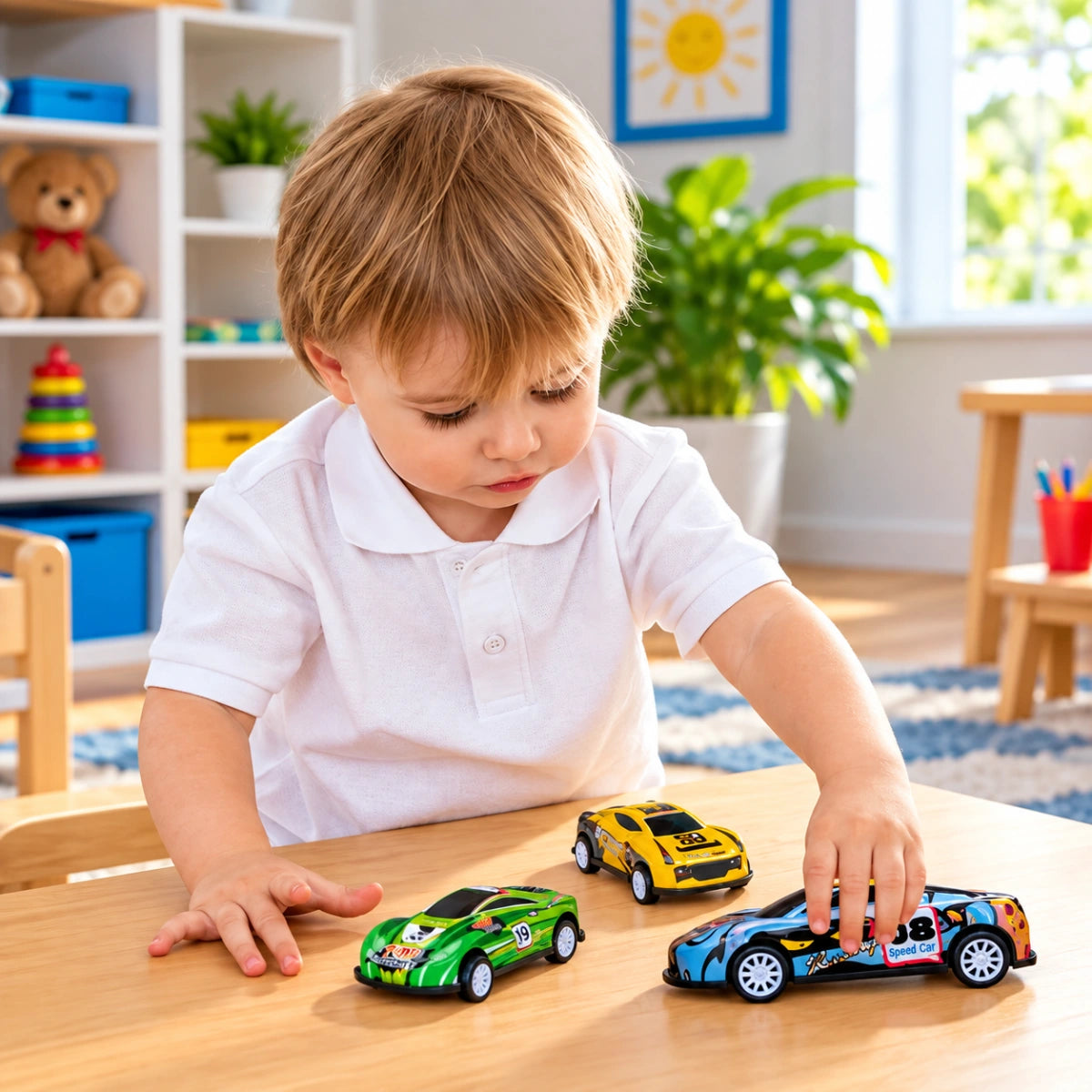 Pull Back Die - Cast Cars Set 6 Pcs - Deliverrpk