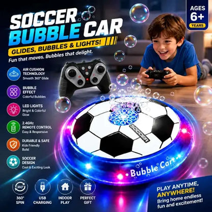 RC bubble soccer ball toy for kids designed for indoor football play