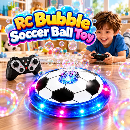 RC bubble soccer ball toy for kids designed for indoor football play