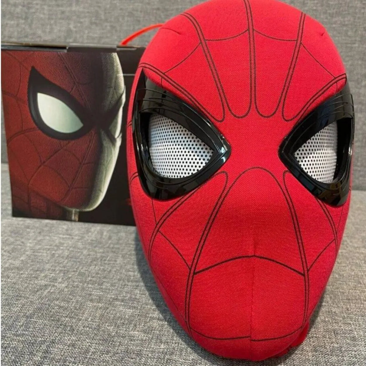 Realistic Spiderman Mask With Moving Eyes for kids superhero dress up