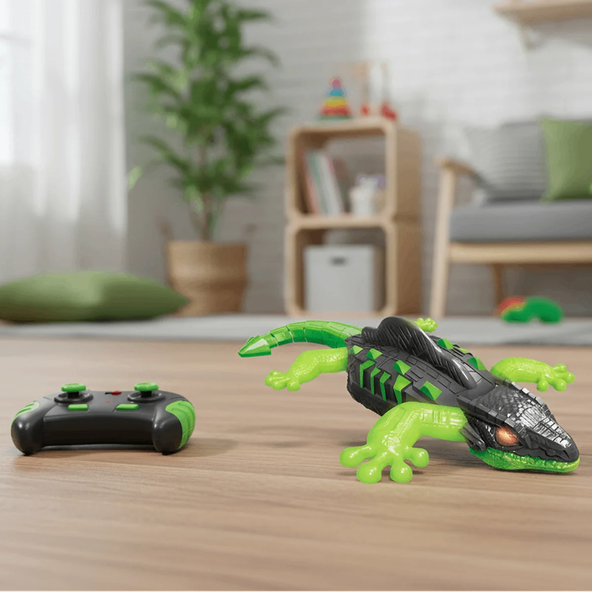 Remote Control Wall Climbing Lizard Toy for Kids