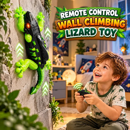 Remote Control Wall Climbing Lizard Toy for Kids