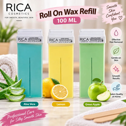 Rica Roll On Wax Refill - 100 ML deliverrPK