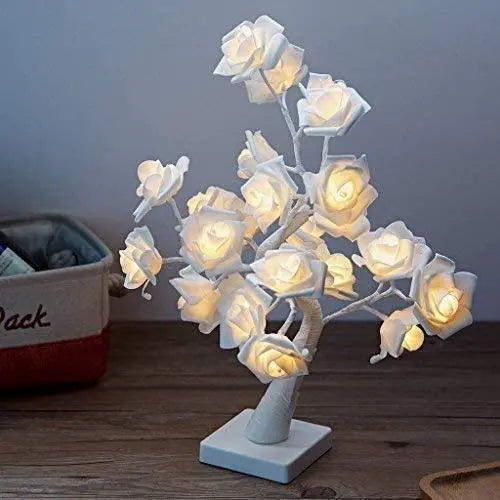 Rose Flower Desk Tree Lamp - Deliverrpk