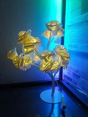 Rose Flower Desk Tree Lamp - Deliverrpk