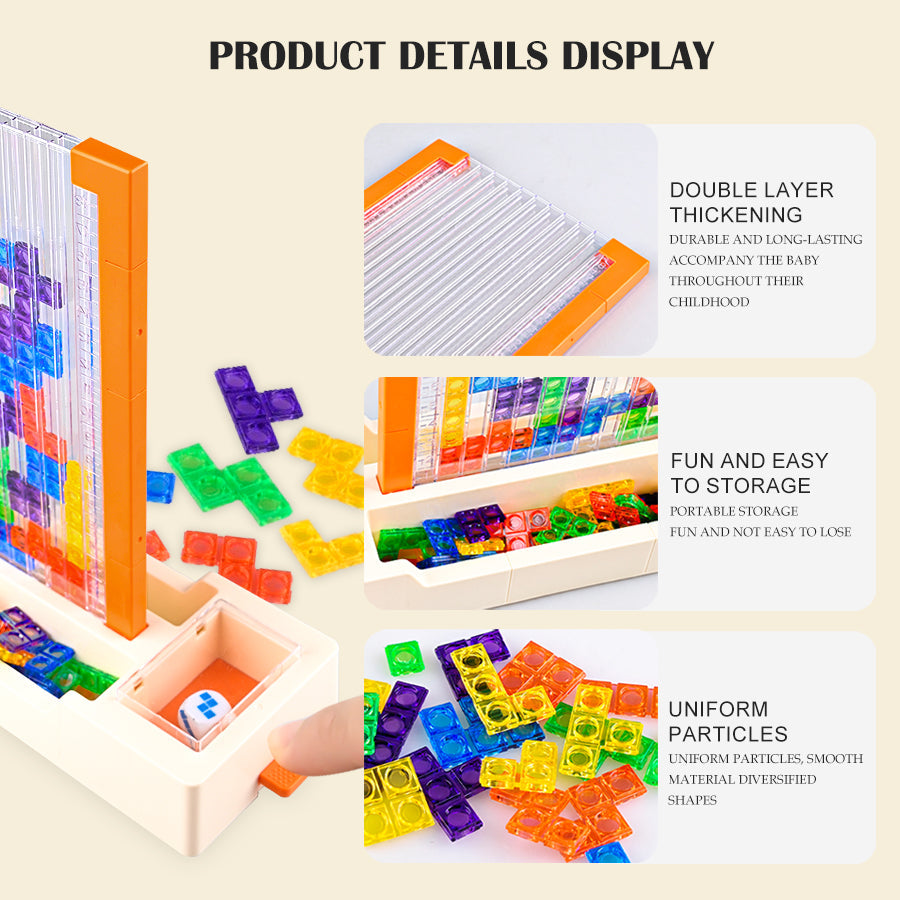 3D Puzzle Block Tetris Game for Kids - Toynix.pk