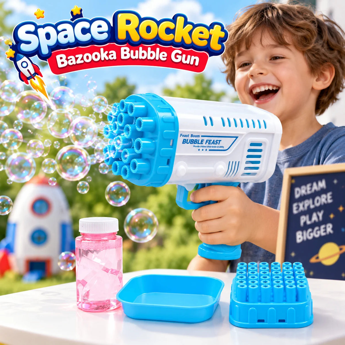 Space Rocket Bazooka Bubble Gun-deliverrpk
