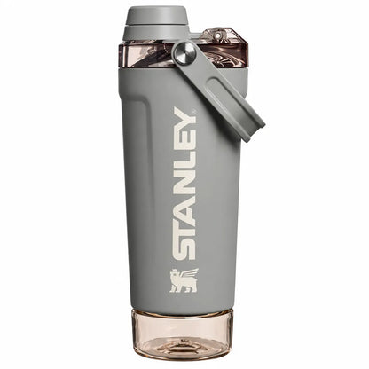 Stanley Protein Shaker Bottle 600ml Stainless Steel Sports Gym Bottle