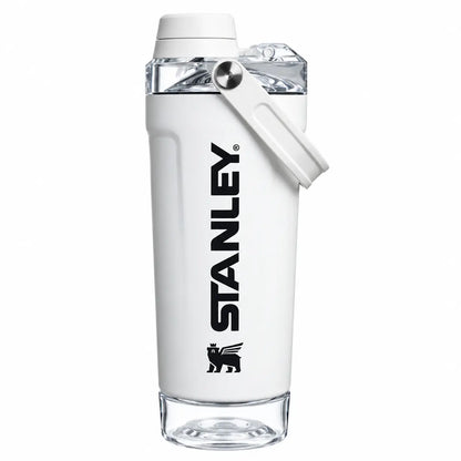 Stanley Protein Shaker Bottle 600ml Stainless Steel Sports Gym Bottle