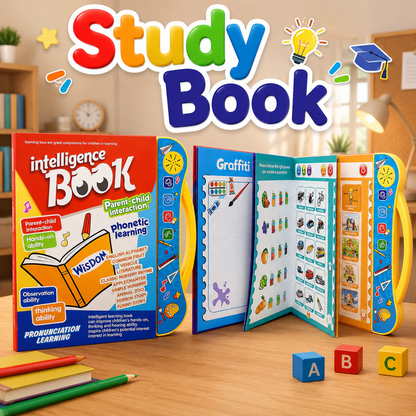 Study Book Intellectual Learning Book for Kids